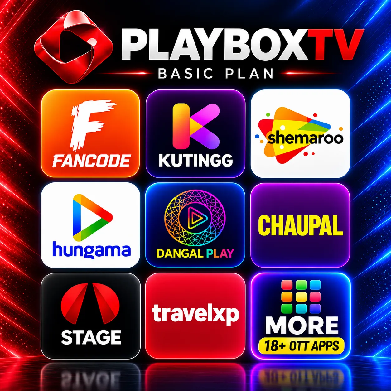 PLAYBOXTV BASIC PLAN